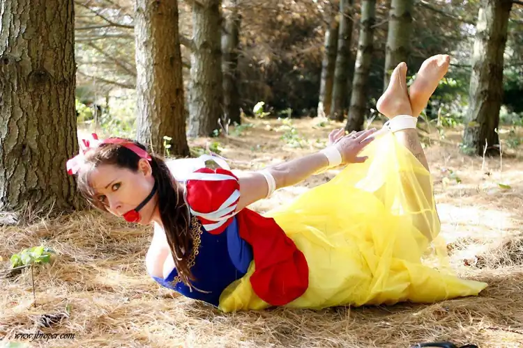 Christina Carter as Snow White