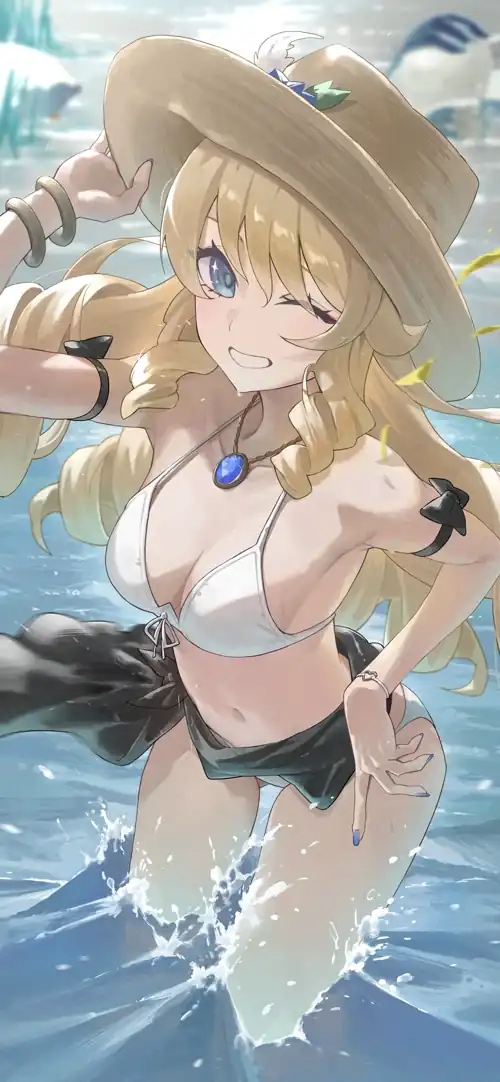 Navia [Genshin Impact] (1410x3051)