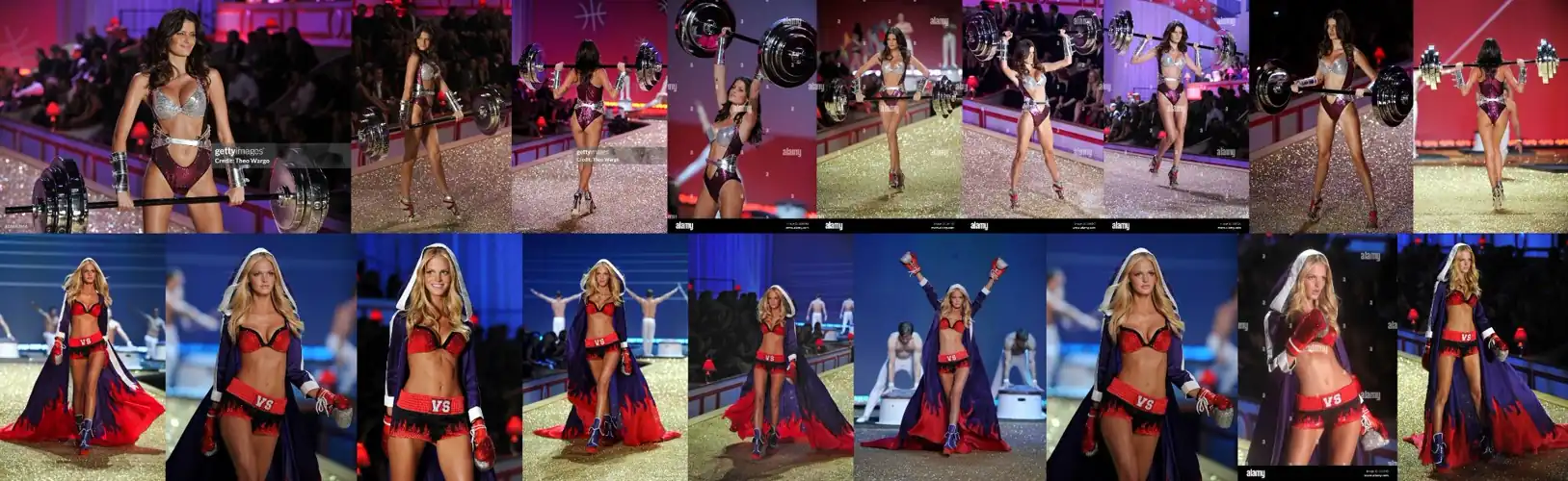 Isabeli Fontana vs Erin Heatherton (VSFS 2010)