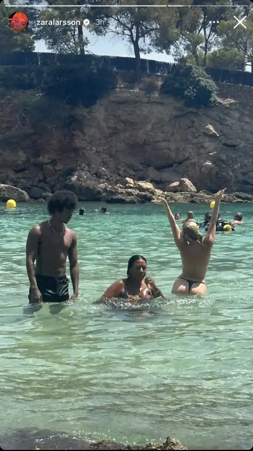 Insta story from the beach (22/07/23)