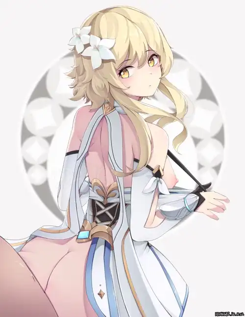 3 years later and I am still so happy that I chose Lumine, I really don’t give her the attention she deserves, she is SEXY and I can’t play genshin without getting an erection because when I log in the first thing I see is her sexy hair, the two front strands would make perfect handles to grab too