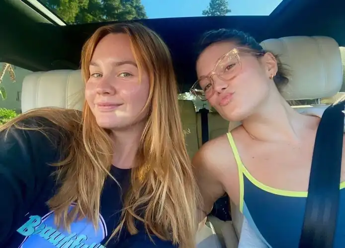 Hanging out with Liana Liberato 10/6/2023