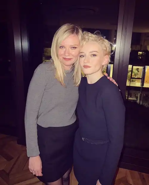 In Milan w/ Julia Garner, February 2024