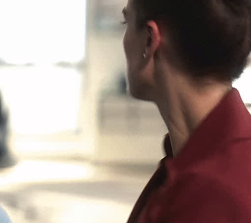 Dramatic exit with Katie