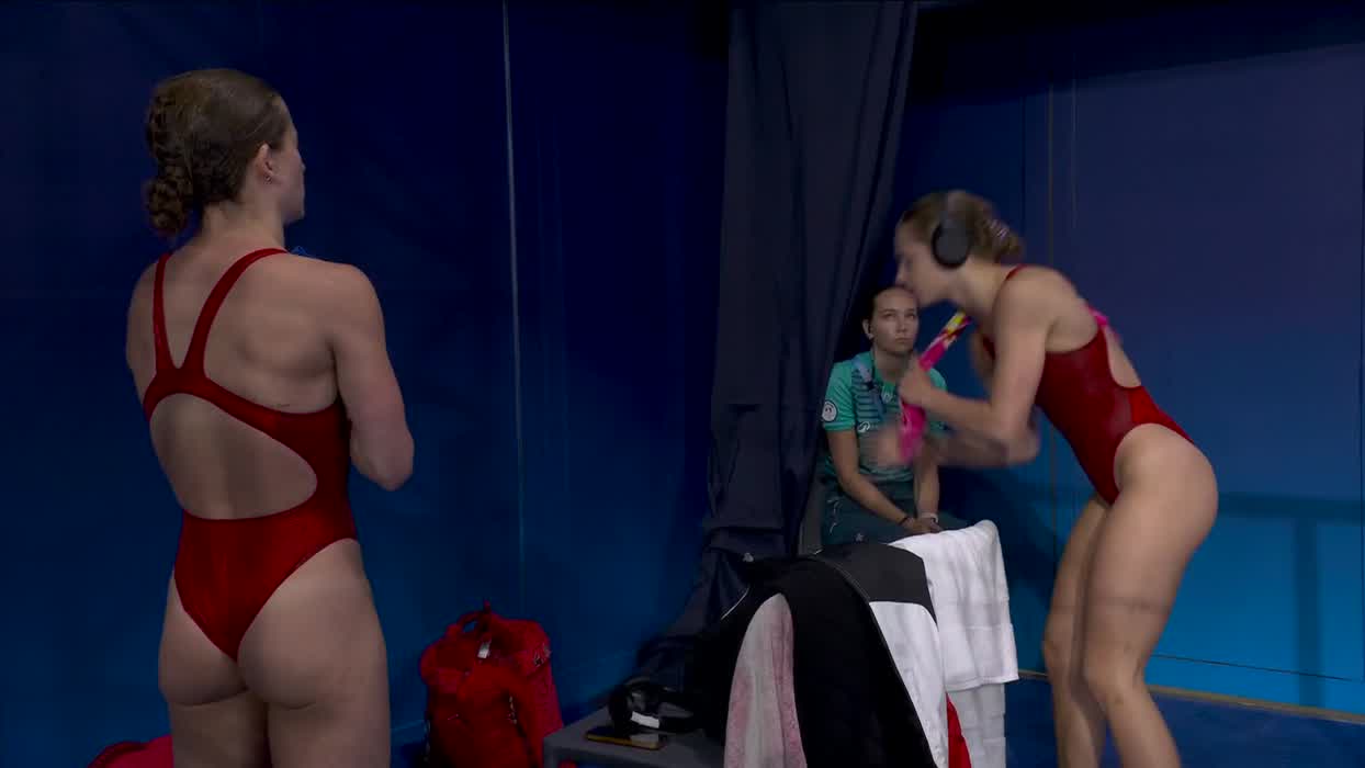 Caeli McKay & Kate Miller - Canadian divers