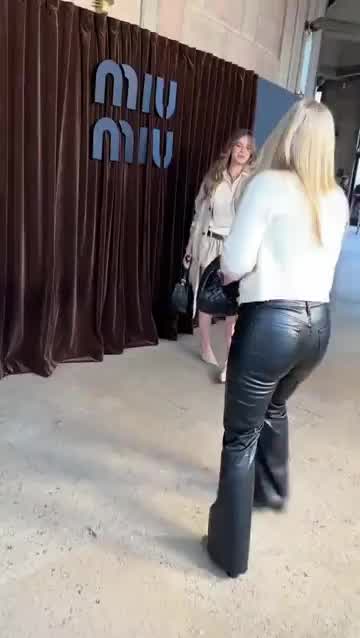 At a Miu Miu Event 