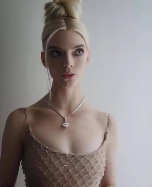 Imagine you waking up, because Anya jerks of your cock