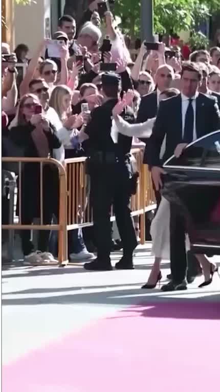 Queen Letizia transparency