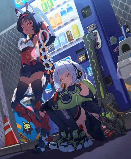 Anby and Nekomata [Zenless Zone Zero]
