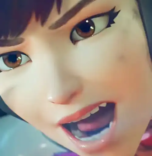 d.va has a beautiful, warm and surely spongy tongue!