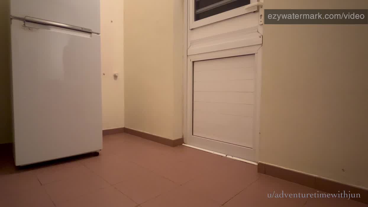 My first ever pizza dare! Husband messaged the delivery guy and he was more than happy to oblige