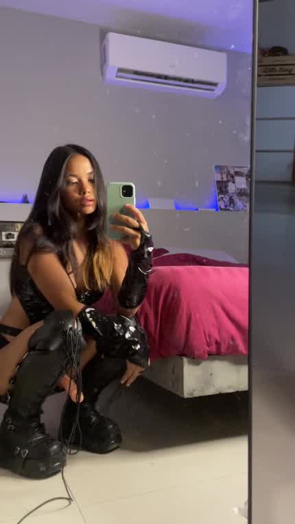 If it is in your deepest fantasy to be pounded on all fours by a dominating asian queen in knee hight boots, say YES