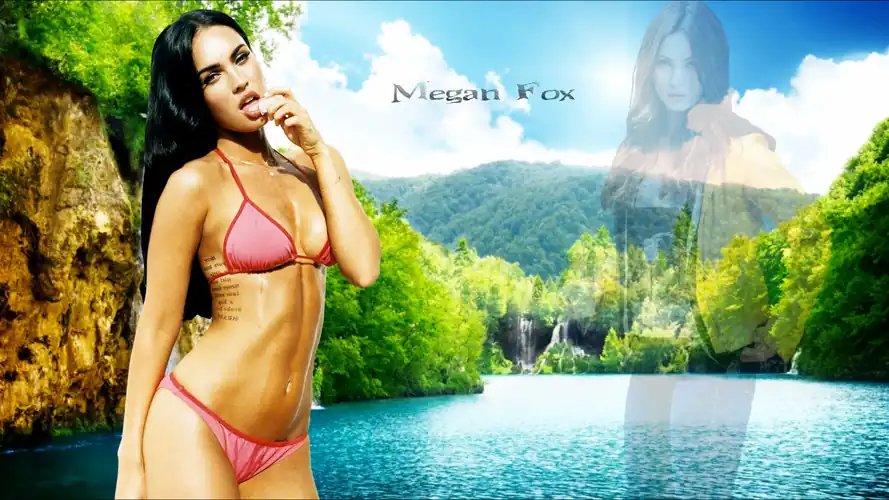Megan Fox really does it for me. 