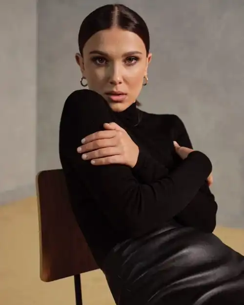 Leather skirt