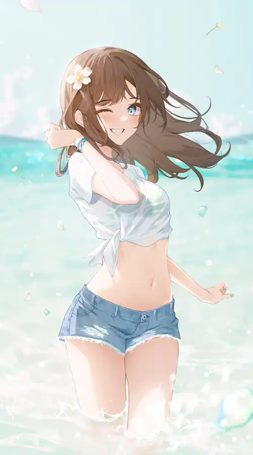 At the sea [Original]