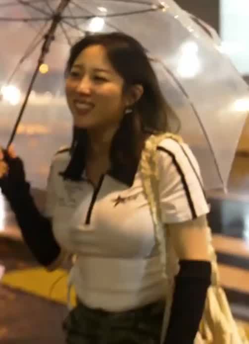 Celine looking busty in Japan 🇯🇵