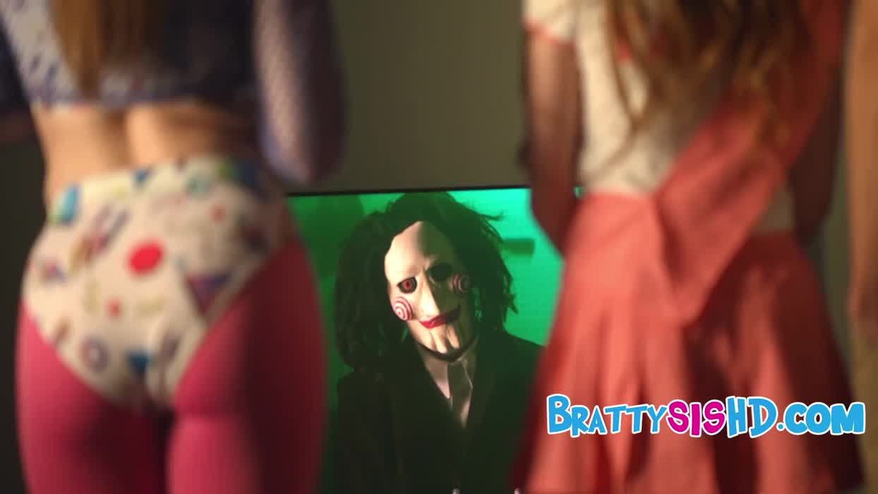 Twisted Halloween Game Makes Stepsiblings Fuck