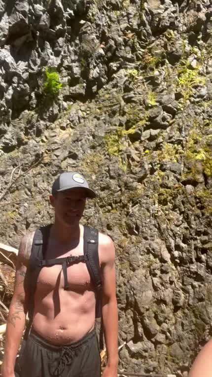 We were the only ones naked at this waterfall and had the best time ever because of it