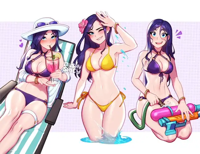 Pool Party Caitlyn (BlushySpicy)