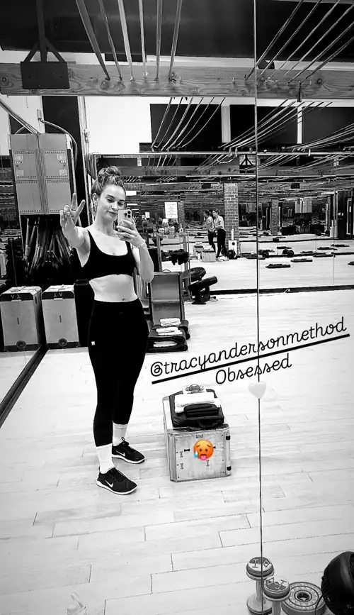 Workout selfie | IG story 7/8/24