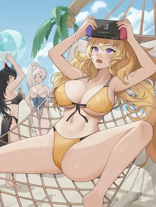 WBY at the beach [100wang]