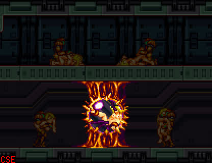 Samus Aran has been cpatured by SA-X (CajunSpicyEnt)