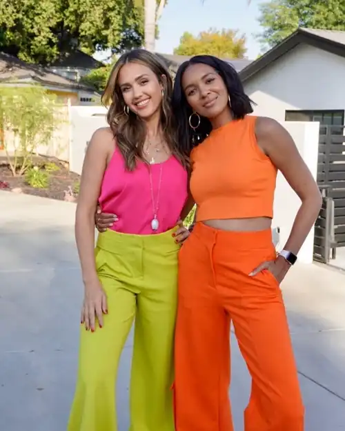 with friend