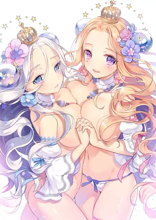 Day 39: The princesses would rather have each other than some prince. (Original) [Yeonwa]