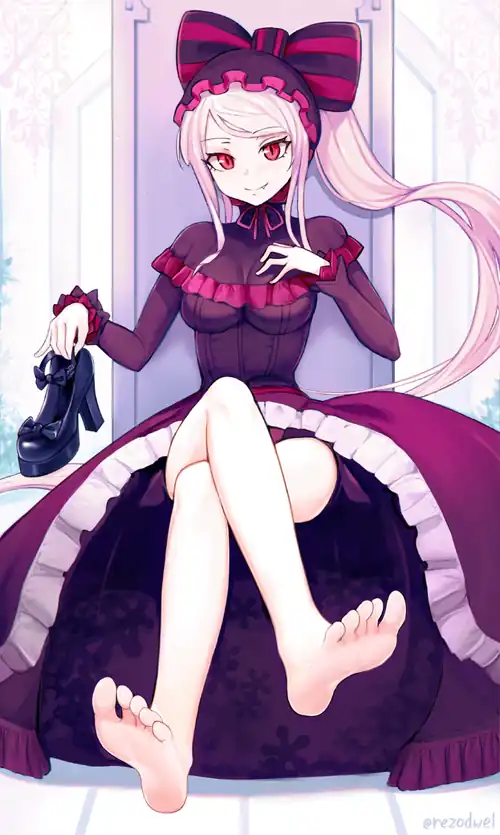 Bare foot Shalltear
