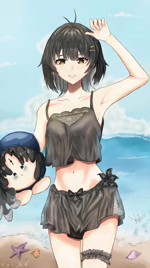 Rover at the beach (Vyi)