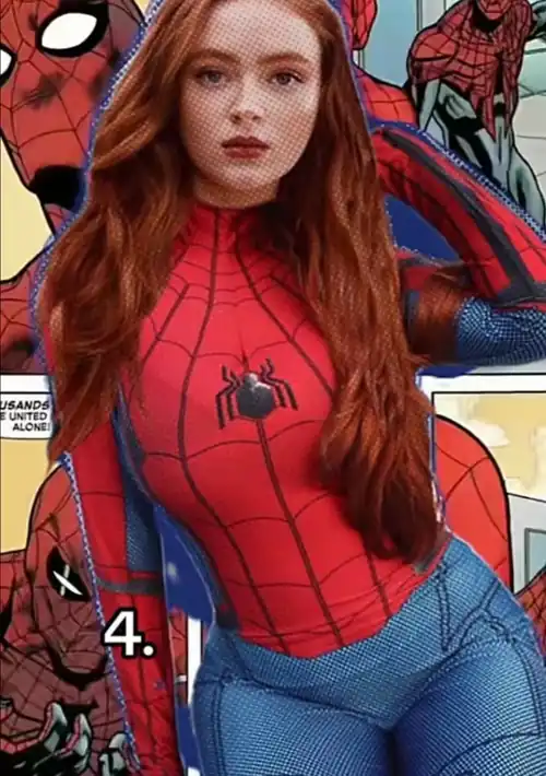 I would shoot my webs inside her