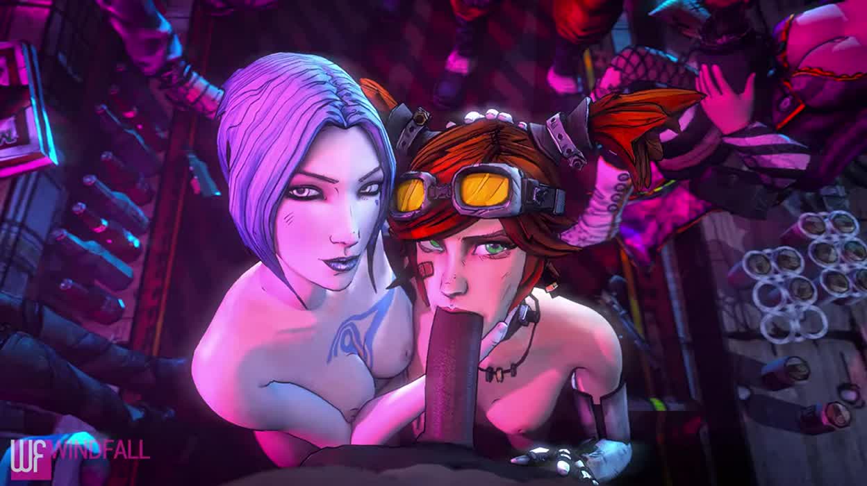 Dick-romancer class mod works best with a teammate (Windfall) [Borderlands 2 - Maya, Gaige]