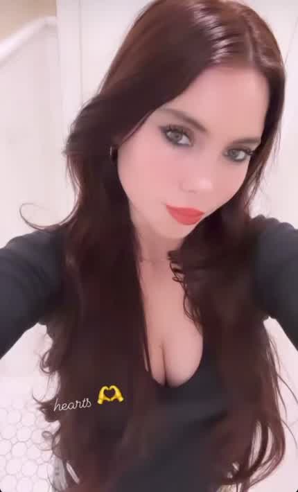 McKayla taking a selfie video | IG story 7/4/24