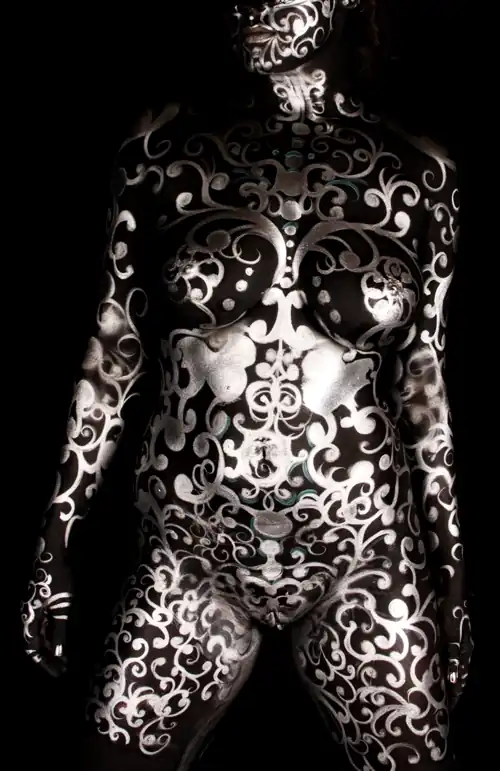 Metallic Filigree - Fleshandcolor